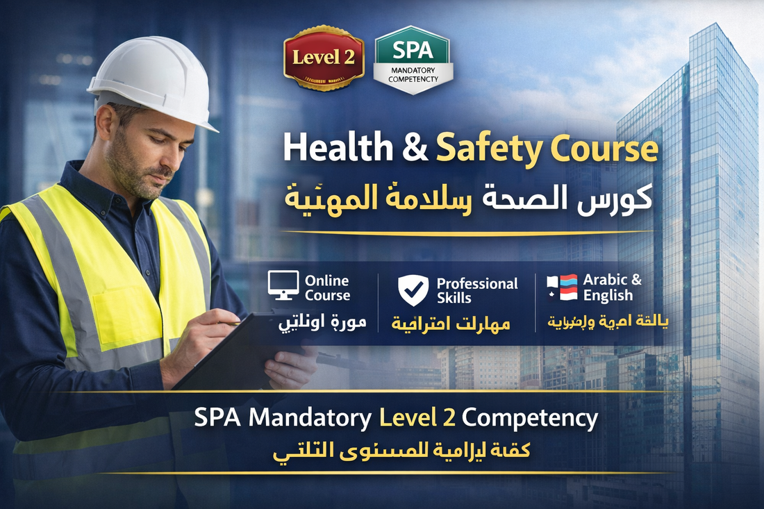 Health and Safety – Level 2 Professional Competency Course | كورس الصحة والسلامة المهنية – الكفاءة المهنية للمستوى الثاني