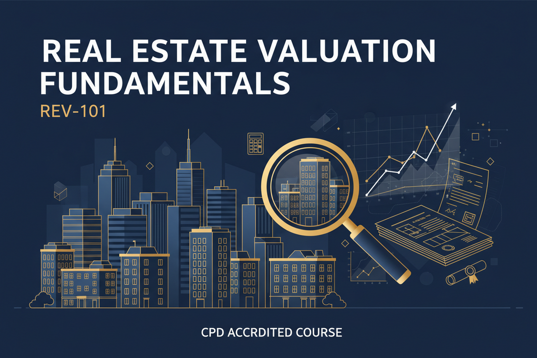 Real Estate Valuation Fundamentals REV-101 CPD course by COMFORT-CPD Academy