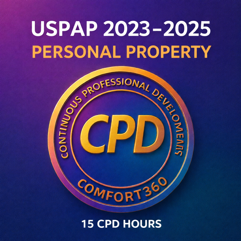 USPAP 2025 – Personal Property (15 CPD Hours)