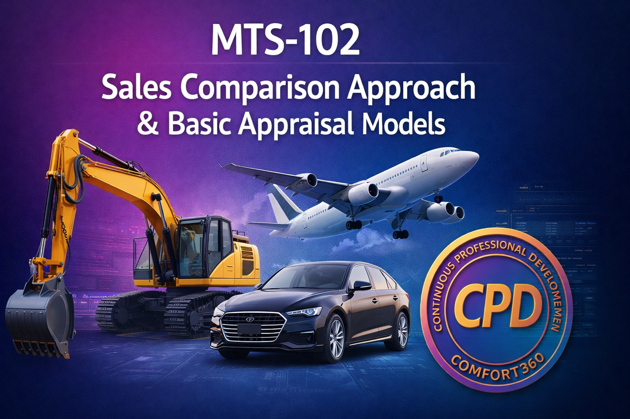 Sales Comparison Approach & Appraisal Models CPD course