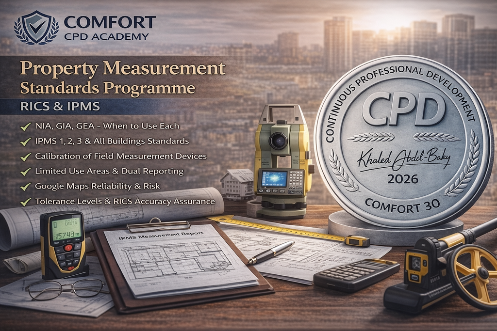 Property Measurement Standards RICS IPMS CPD programme
