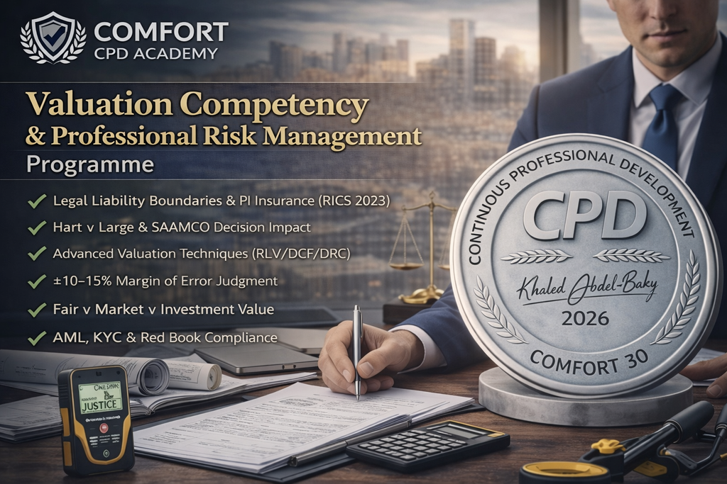 Valuation Competency & Risk Management CPD programme