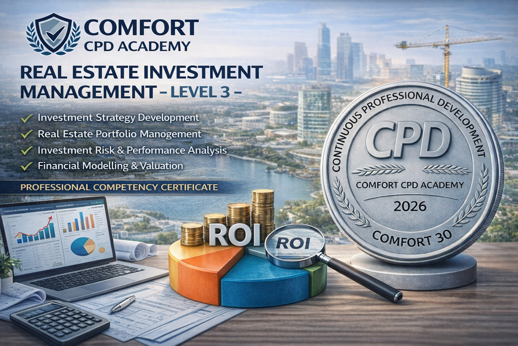 Real Estate Investment Management Level 3 CPD course