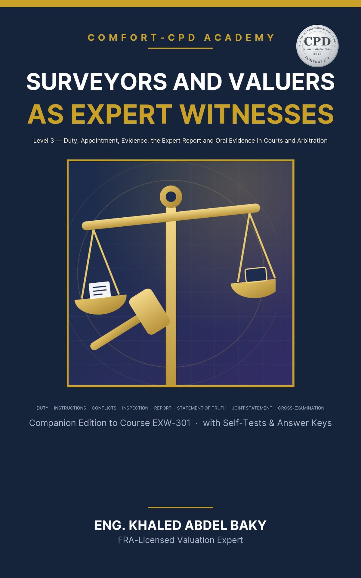 Surveyors and Valuers as Expert Witnesses – eBook cover