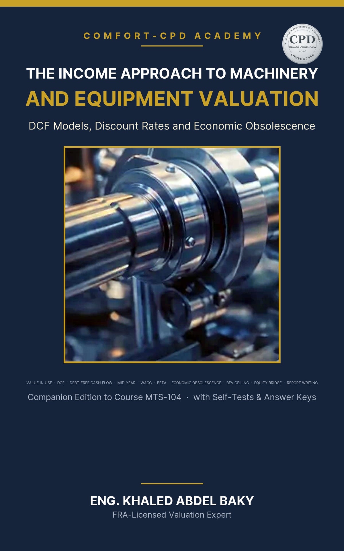The Income Approach to Machinery and Equipment Valuation – eBook cover