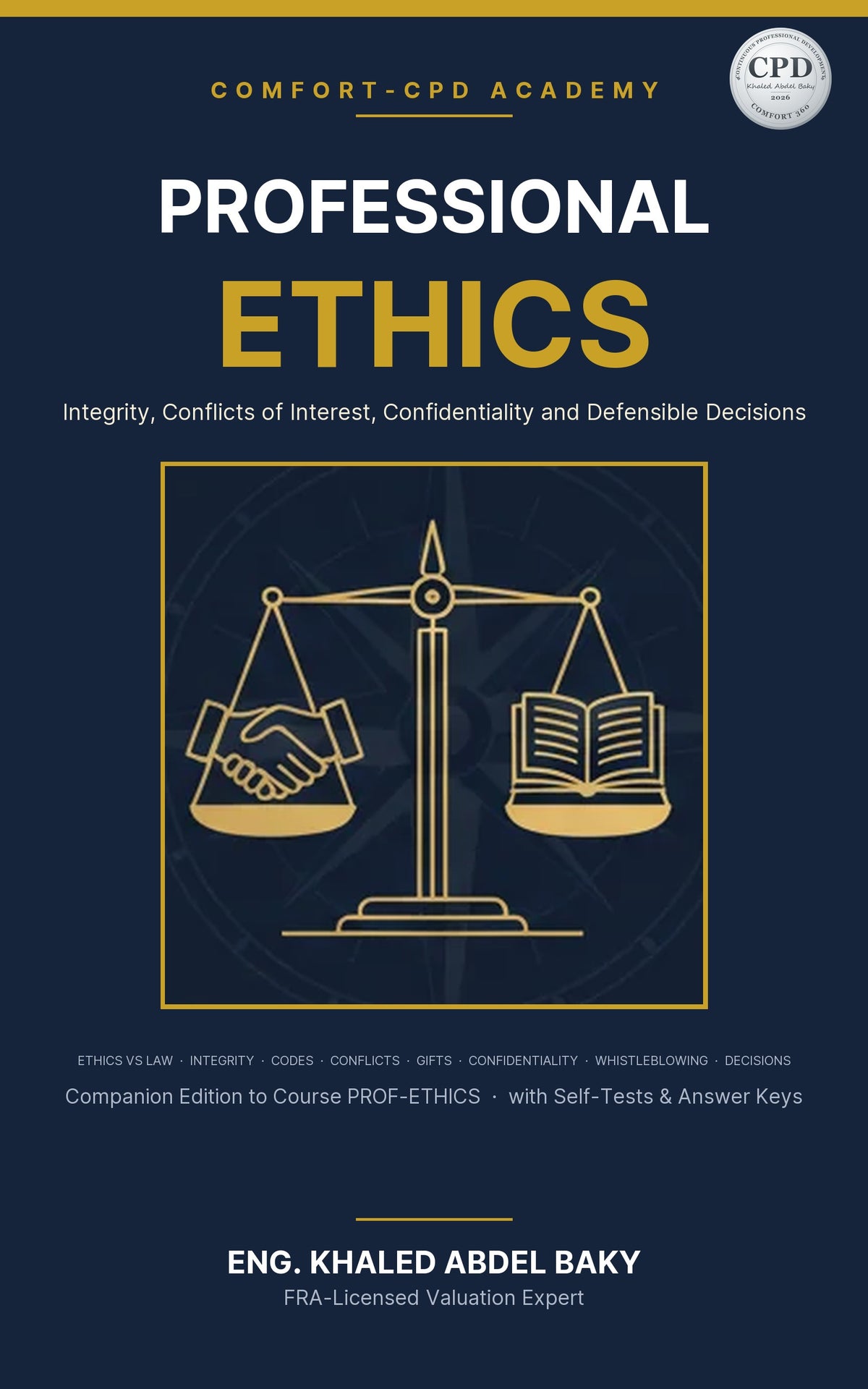 Professional Ethics for Valuers and Property Professionals – eBook cover