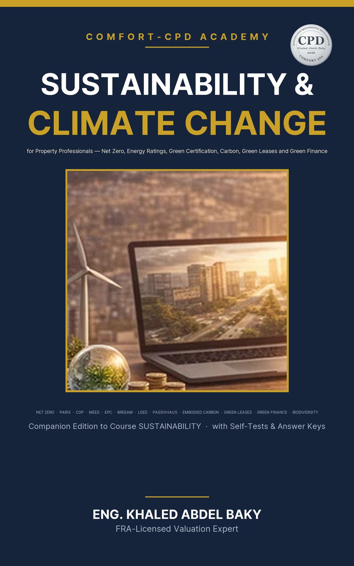 Sustainability and Climate Change for Property Professionals – eBook cover
