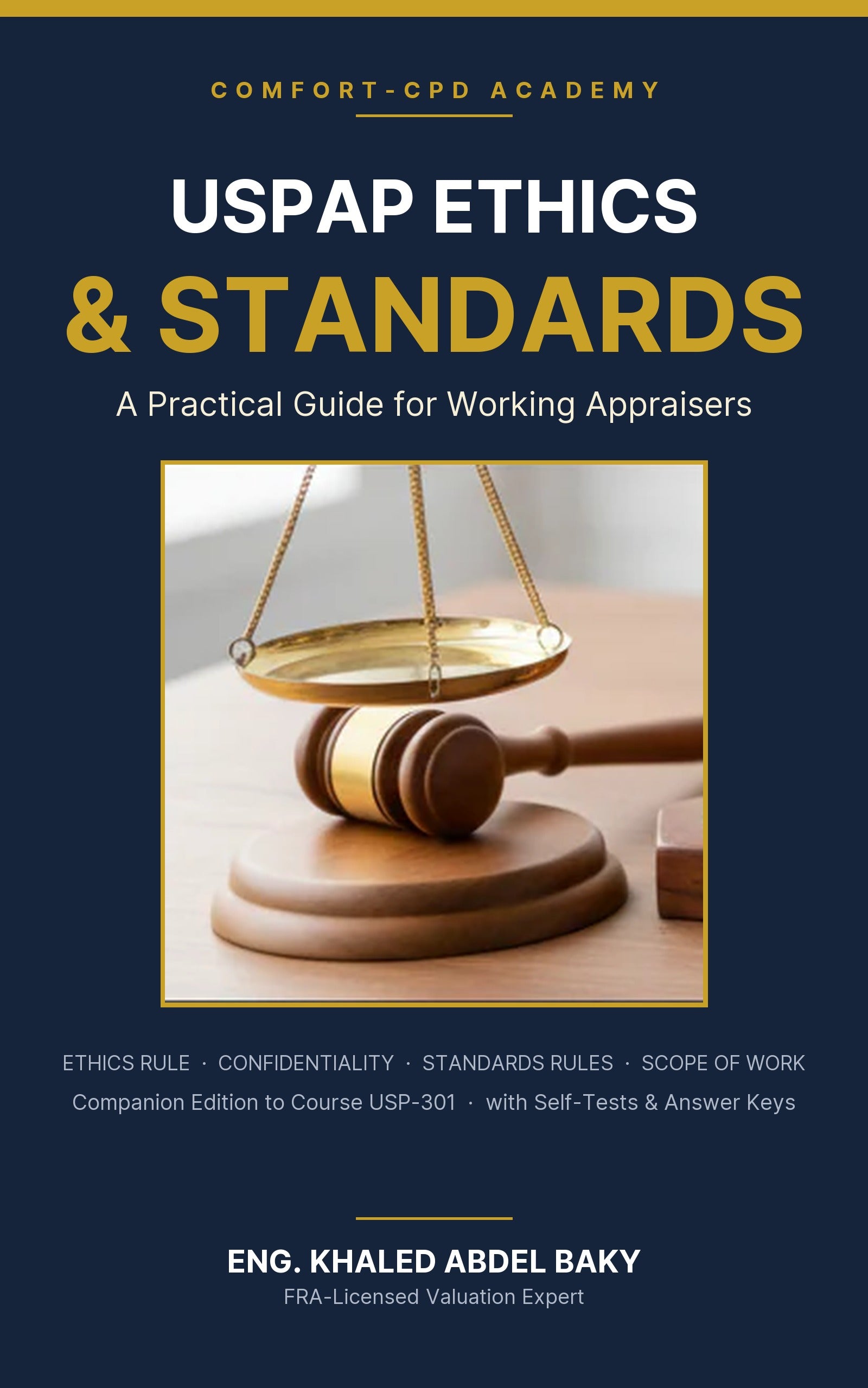 USP-301 eBook cover — USPAP Ethics & Standards for Appraisers