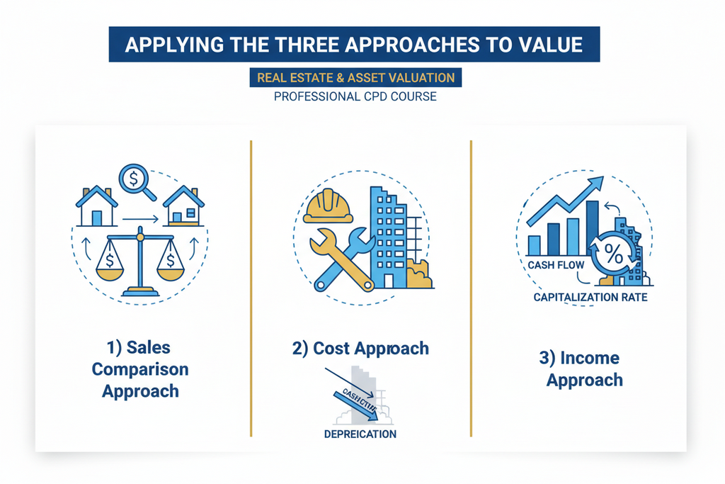 Applying the Three Approaches to Value CPD course