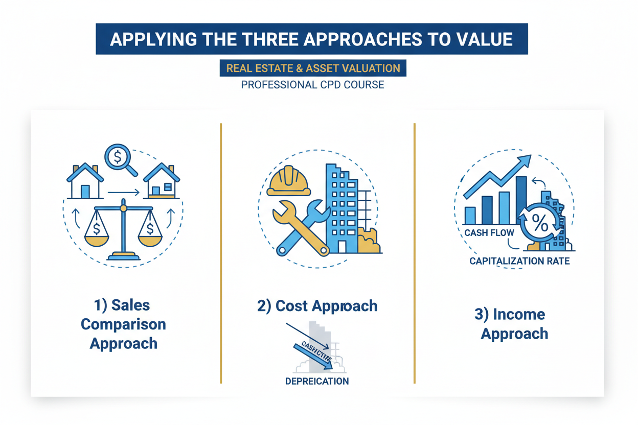 Applying the Three Approaches to Value