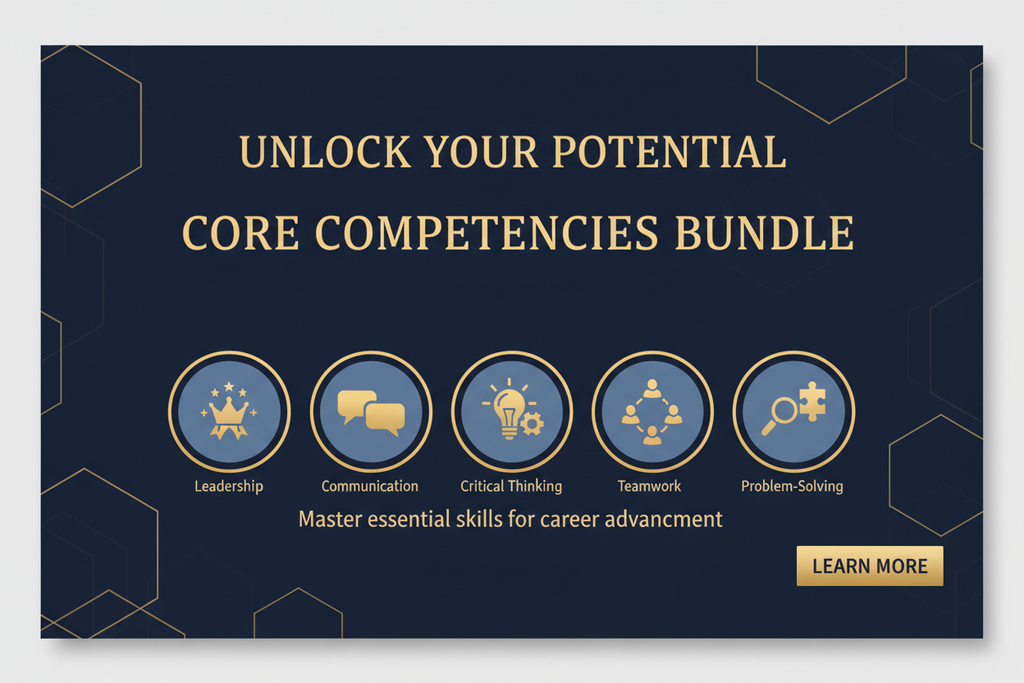 Core Competencies Bundle CPD courses