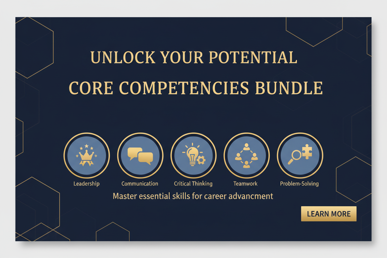 Core Competencies Bundle CPD courses