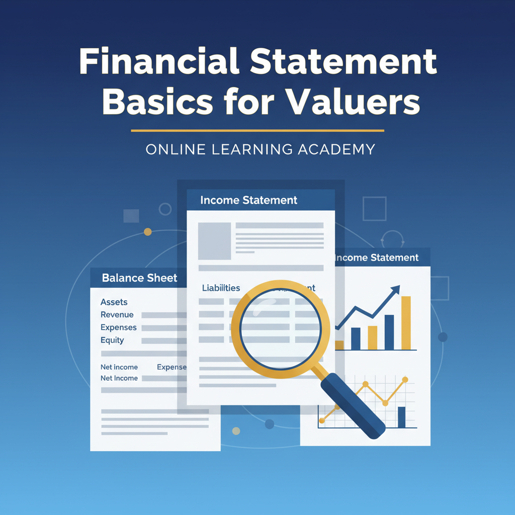 Financial Statement Basics for Valuers CPD course