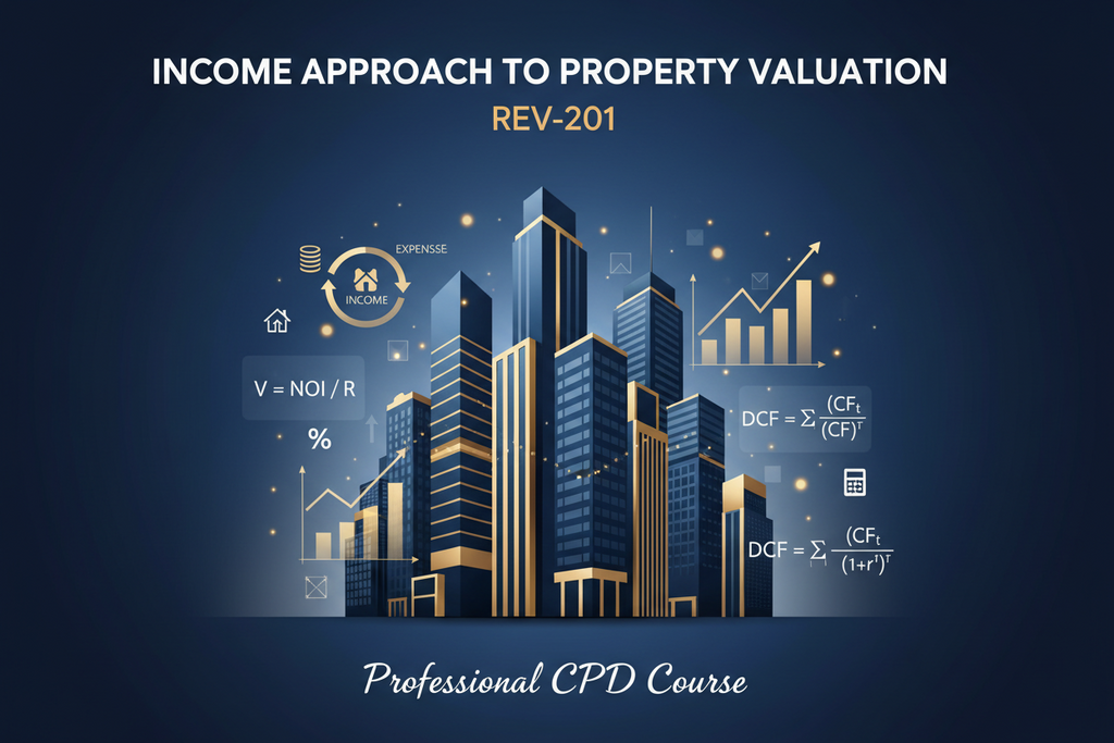 Income Approach to Property Valuation REV-201 CPD course