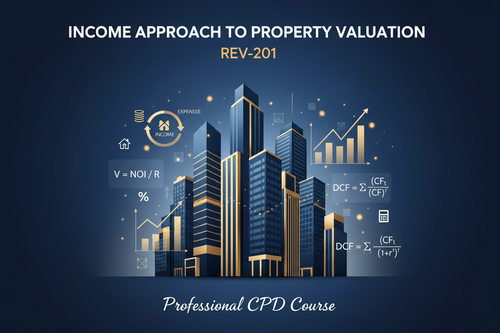 Income Approach to Property Valuation REV-201 CPD course