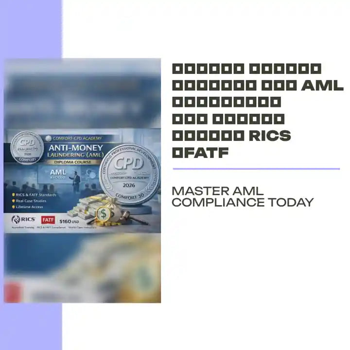 دبلومة مكافحة غسل الأموال AML والامتثال المالي وفق معايير RICS وFATF by@Outfy