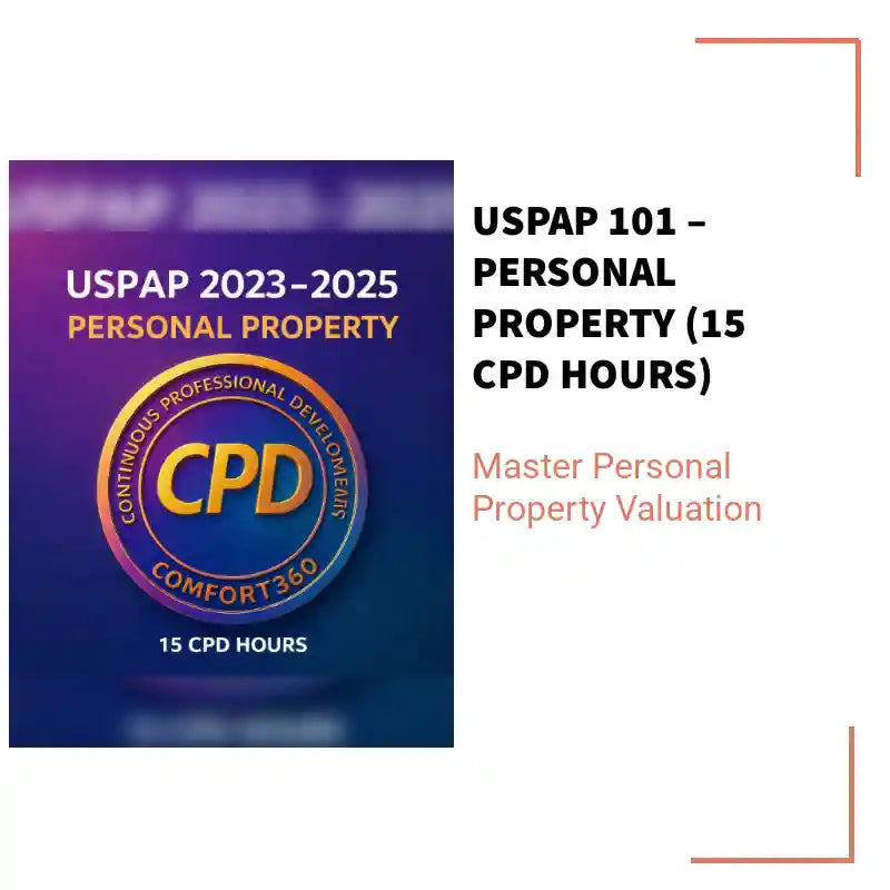 USPAP 101 &ndash; Personal Property (15 CPD Hours) by@Outfy