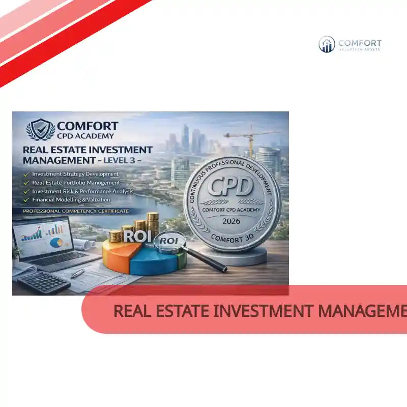 Real Estate Investment Management إدارة الاستثمار العقاري &ndash; Level 3 by@Outfy