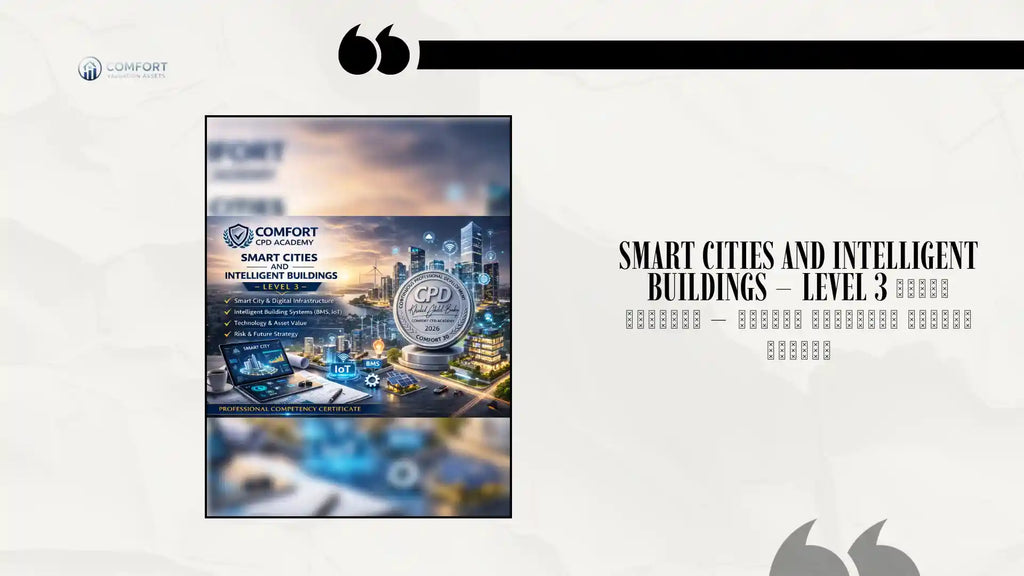 Smart Cities and Intelligent Buildings &ndash; Level 3 المدن الذكية والمباني الذكية &ndash; المستوى الثالث by@Outfy