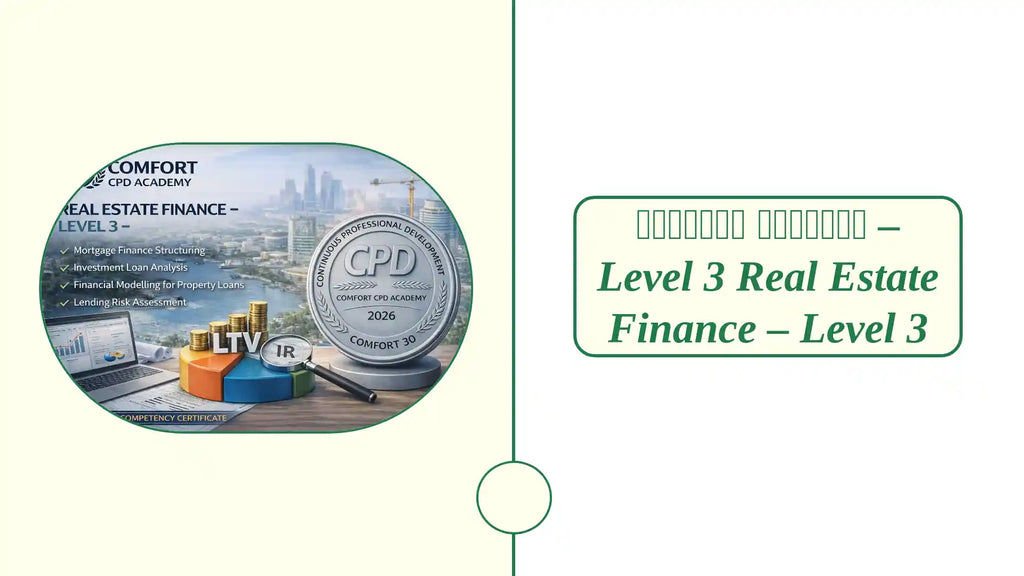 التمويل العقاري &ndash; Level 3 Real Estate Finance &ndash; Level 3 by@Outfy