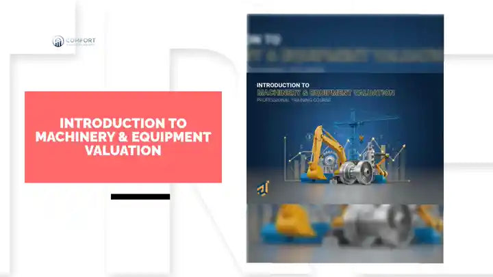 Introduction to Machinery &amp; Equipment Valuation by@Outfy