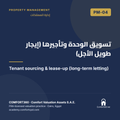 PM-04 | تسويق الوحدة وتأجيرها (إيجار طويل الأجل) — Tenant sourcing & lease-up (long-term letting)